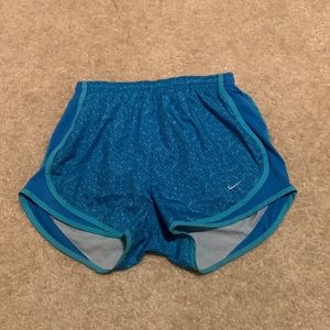 Small Blue Nike Dri-Fit Athletic Shorts